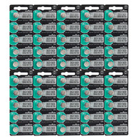 50 Murata 357 303 Sr44w Batteries Silver Oxide 1.55v Watch Battery Exp 2022