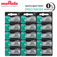 muRata SR621SW - 364 Button - Watch Battery (15 Pack)