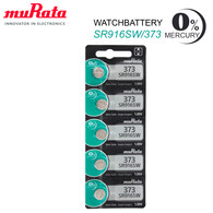 5 MURATA 373 SR916SW BATTERIES SILVER OXIDE 1.55V WATCH BATTERY ED 2023 NEW