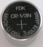 FDK/Sanyo CR-1/3N Photo Lithium Battery - Bulk