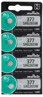MuRata Silver Oxide Battery 377 Pack Of 4