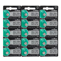 15 Pack Murata 392 384 Battery 1.5V Button Coin Cell Batteries