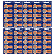 50 NEW MURATA CR1616 3V Lithium Coin Battery Expire 2029 FRESHLY NEW - USA Seller