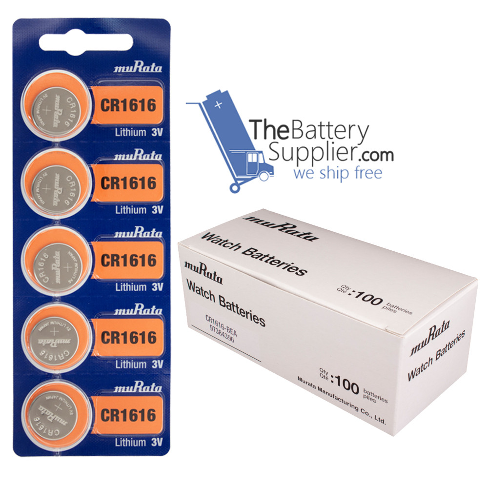 CR1616 3-Volt Lithium Battery (MURATA)