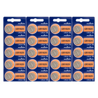 [ Pack of 20 ] Murata Cr1620 3v Lithium Coin Cell Battery 
