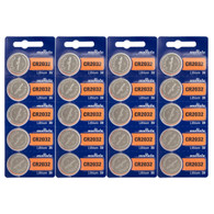 Murata Lithium Coin Watch/Electronic Battery 2032, 20 Count