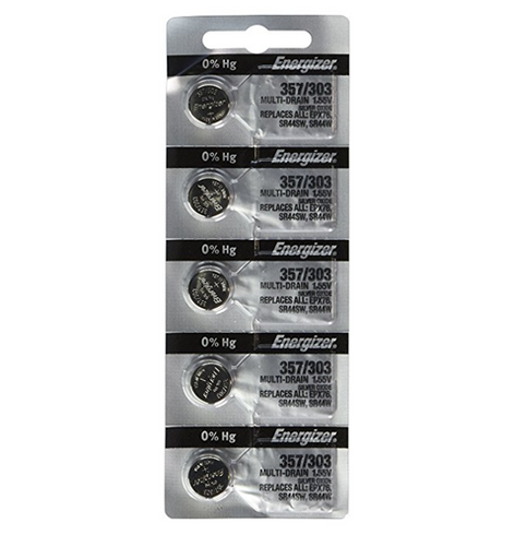 CR44, Batteries and Battery Replacements Energizer 357 Batteries Silver ...