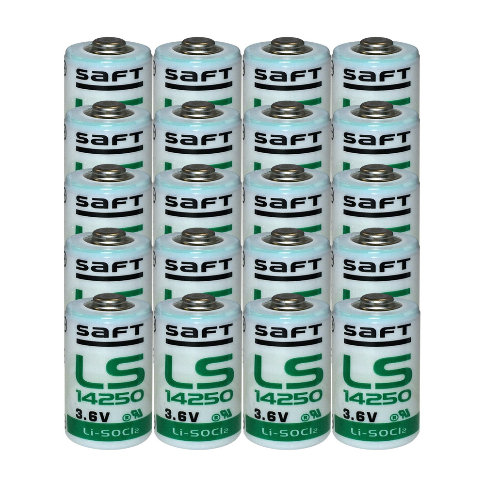 16-Pack ER14250 (LS14250) 1/2 AA 3.6 Volt Primary Lithium Battery