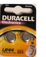 Duracell LR44 Alkaline Batteries Pack of 2