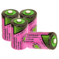 4x TADIRAN 3.6V Half Size 1/2 AA Lithium Battery TL-4902