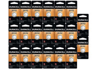 3V CR2032 BR2032 L2032 5004LC Lithium Button Cell Duracell Batteries (20 pcs)
