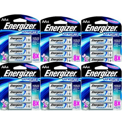 EnergizerÂ® Ultimate Lithium AA Batteries 20 Pack