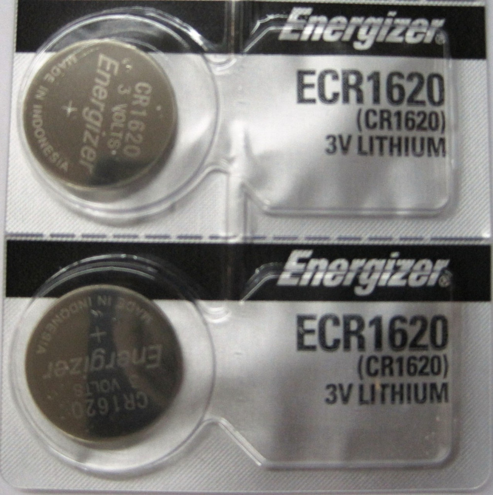 Energizer Watch/Electronic Batteries, 3 Volts, 1620, 2 batteries