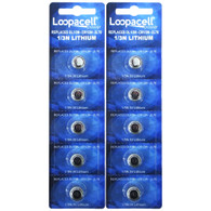 Loopacell 1/3N Battery Replacement for DL1/3N CR1/3N 3V Lithium Battery Pack of 10