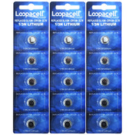 15 Loopacell 1/3N Battery Replacement for DL1/3N CR1/3N 3V Lithium Batteries