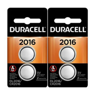 Duracell 3V Lithium Coin Battery, 2016, 4 Pack