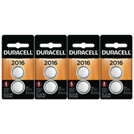 DURACELL SPECIALTY 2016 LITHIUM COIN BATTERY 3V 8 PACK