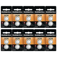 20 pack, Duracell DL2016 Battery 3v Lithium Coin Cell