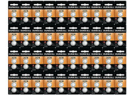 DURACELL 2016 Button Coin Battery Lithium 3 volt DL2016 CR2016 Security Fitness Pack of 80