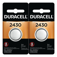 Duracell - 2430 3V Lithium Coin Battery - long lasting battery - 2 count