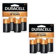 Duracell - CopperTop C Alkaline Batteries  - Long Lasting, All-Purpose C Battery For Household And Business - 8 Count