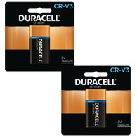 Duracell CRV3 Camera Battery, 3 Volt Lithium (2 Batteries)