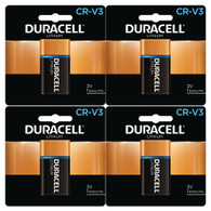 Duracell CRV3 Lithium Battery, 4/Pack