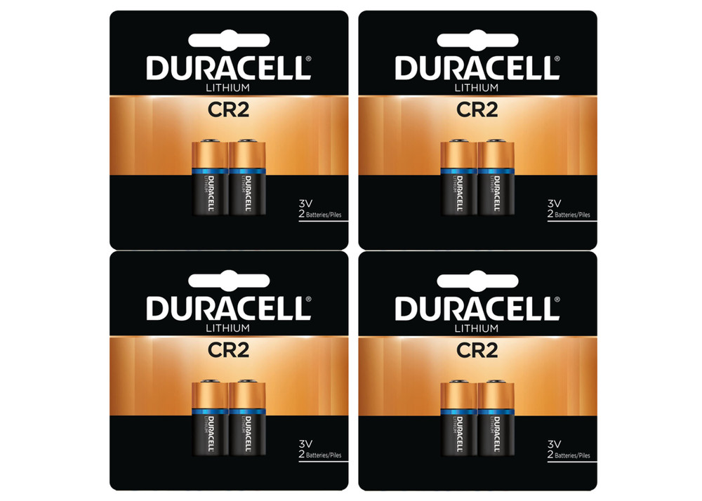 Duracell Lithium Batteries, CR2, 3v - 4 Pack 