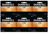 Duracell DL1/3N CR1/3N 3V Lithium Battery 6 Pack