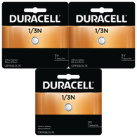 Duracell DL1/3N CR1/3N 3V Lithium Battery, 3 Pack