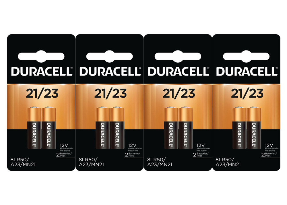 Duracell MN 21/23 Alkaline Battery Pack of 8 