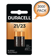 New "DURACELL" 12V Alkaline 21/23 Battery, Home Security, Electronics, Car Alarm 3000 Wholesale Pack