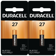 DURMN27BPK Duracell Coppertop A27 Alkaline 12V Battery 2PCS