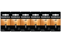 Duracell MN27BPK Alkaline Battery, 12 V, MN27 6 pack