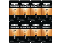 Duracell - 27 Alkaline Batteries - long lasting, 12 Volt specialty battery for household and business - 8 count