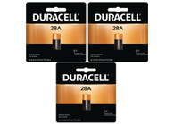 Duracell® 28A 6-Volt Alkaline Battery 3pcs