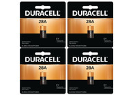 Duracell Medical 28A Alkaline Battery 6V,  4 Count