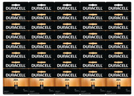 40 Pack Duracell PX 28A A544 100mAh 6V Alkaline Button Top Medical Battery