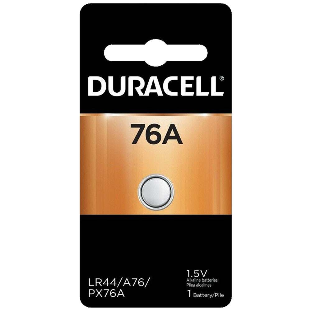 Duracell 1.5v PX76A 675A A76 LR44 MR44 Battery Alkaline