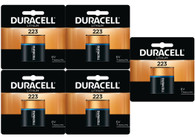 223 Duracell Lithium 6V Battery 223 Lithium 5pcs