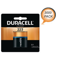 NEW!! Duracell Ultra Lithium Camera Battery 223 6 volts 3000 Wholesale Pack