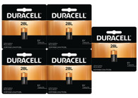 Duracell Lithium Battery, 28L, 6v - 5 ct