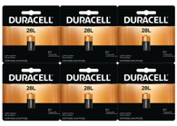 Duracell Lithium 28L 6 volt Camera Battery PX28LBPK 6 pk