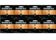 8 x Duracell PX 28L L544  6V Lithium  Button Top Photo Battery