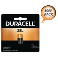 3000ct Duracell 28L 6V Ultra Lithium Photo Size Battery long lasting battery Wholesale Pack