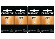 Duracell 364 1.5V Silver Oxide Battery (4 Battery)