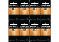Duracell 364 Watch Battery 8 batteries