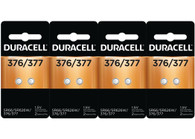 Duracell 376/377 Silver Oxide Button Battery 8 Batteries