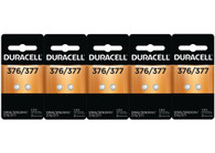 Duracell 377-376 Watch Battery Silver Oxide 1.55V (Pack of 10)