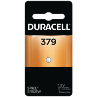 Duracell - 379 Silver Oxide Button Battery - long lasting battery - 1 count